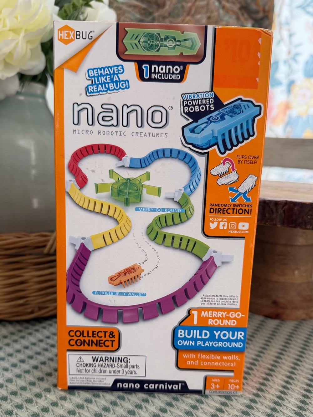 New Hexbug Nano Carnival NIB +Lot Tracks Cells Hexbugs Bugs Collection NIB
New